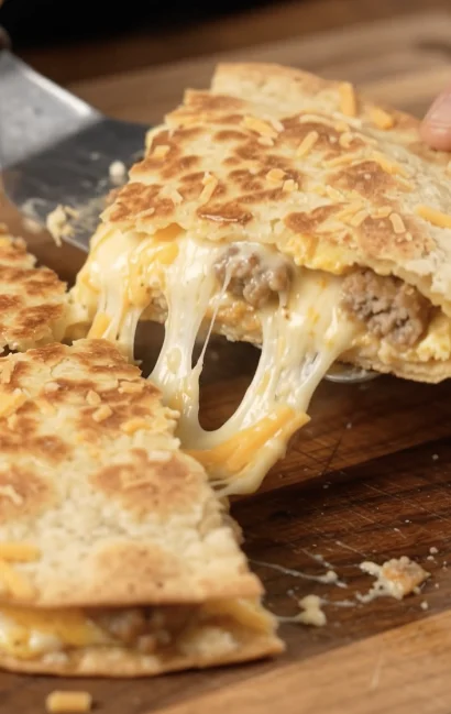 Tortilla Omelette Quesadilla
