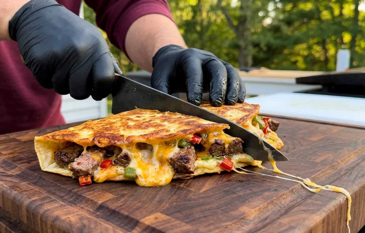 Loaded Steak Quesadilla Recipe
