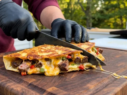 Loaded Steak Quesadilla Recipe