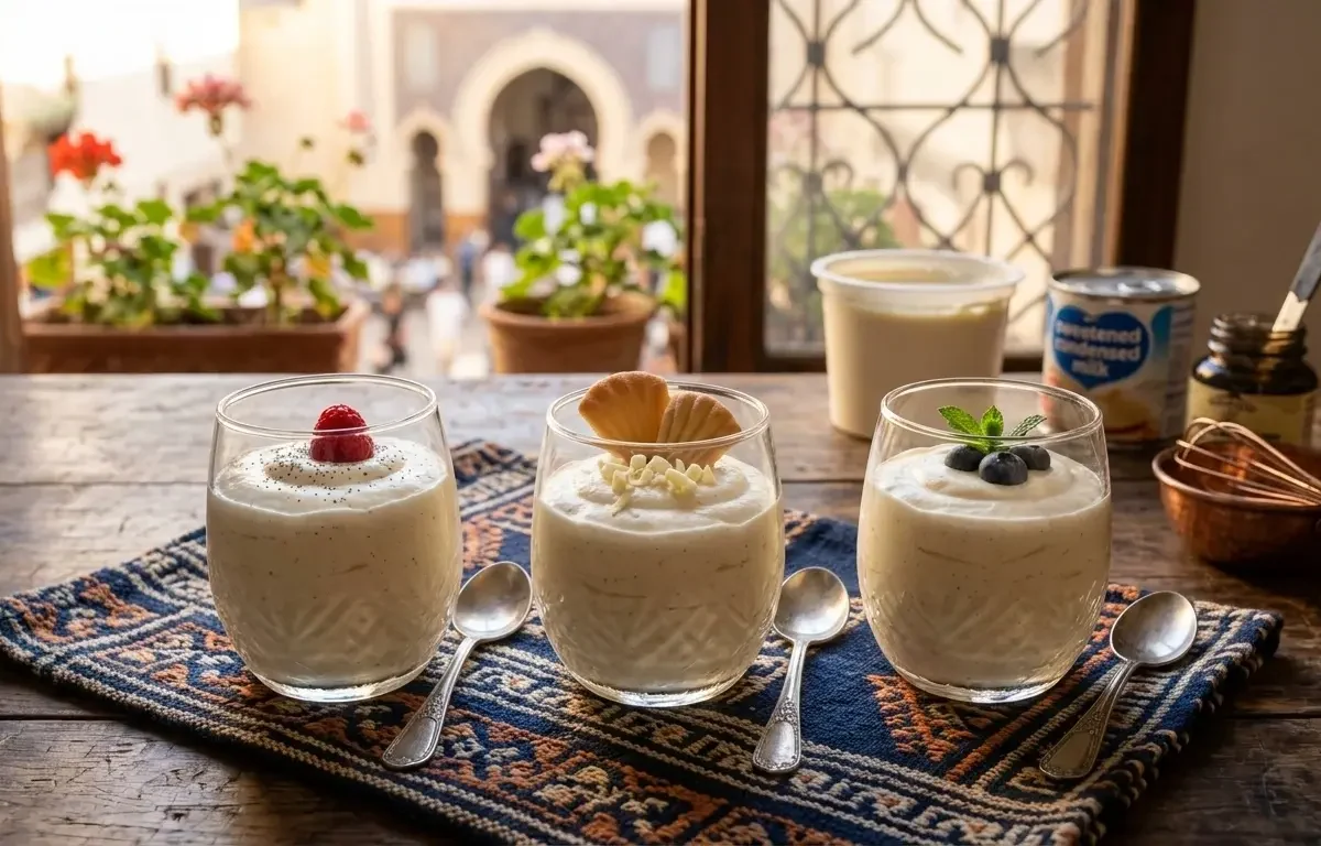 Easy 3-Ingredient Vanilla Mousse