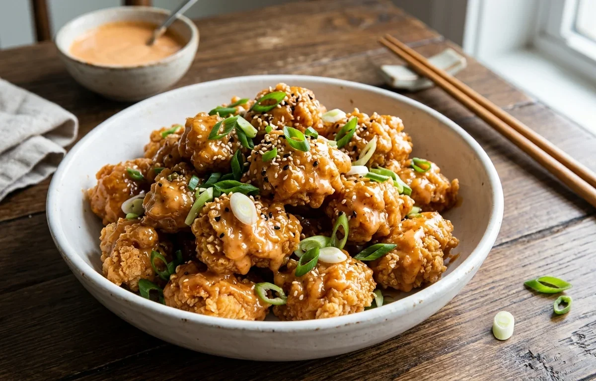 Crispy Bang Bang Chicken