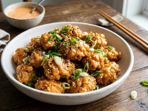 Crispy Bang Bang Chicken