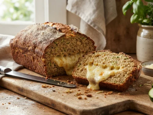 Cheesy French-Style Zucchini Bread