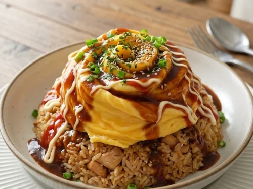 How to Make a Tornado Omelet (Tornado Omurice)