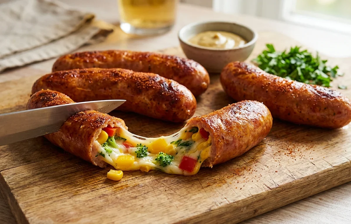 Cheese Reveal Sausage: The Ultimate Stuffed Sausage Recipe