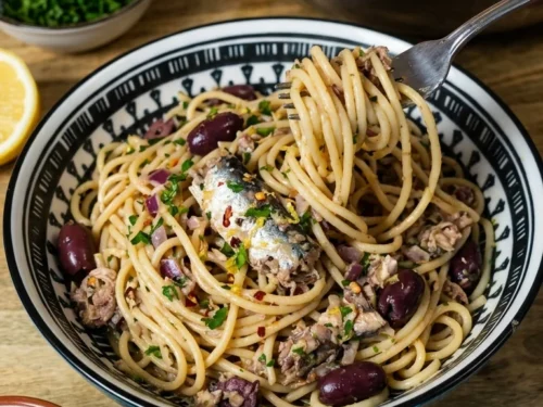 Mediterranean Sardine Pasta