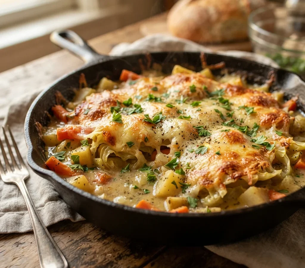 Melt-Away Cabbage, Potatoes & Carrots Recipe