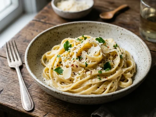 Creamy One-Pot Garlic Parmesan Pasta