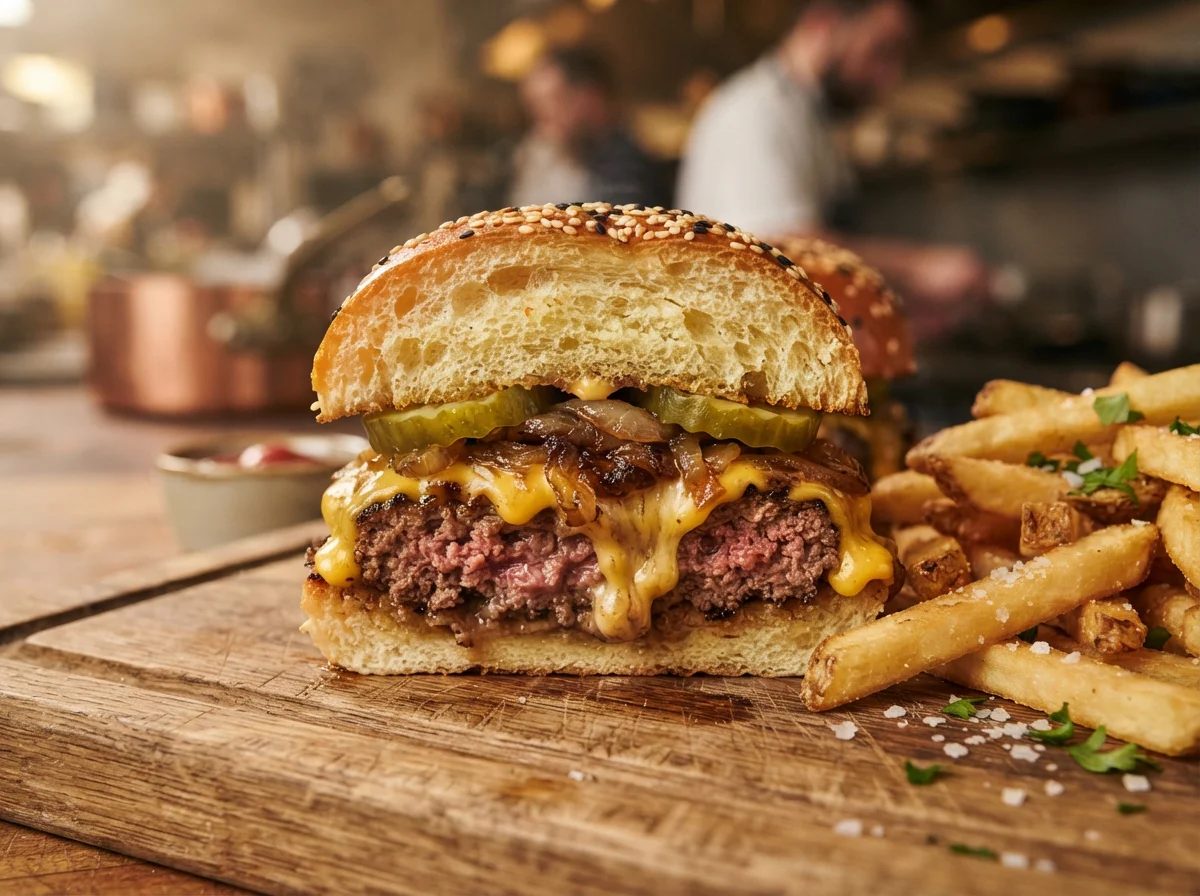 Stuffed Burger Buns