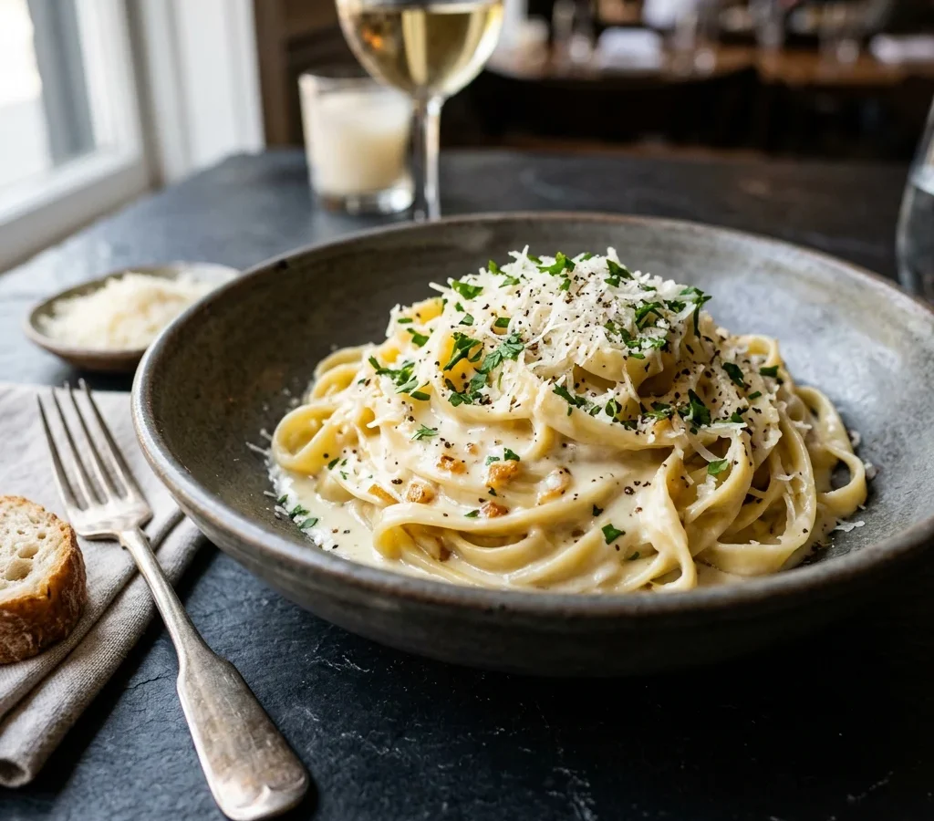 Creamy Garlic Butter Pasta