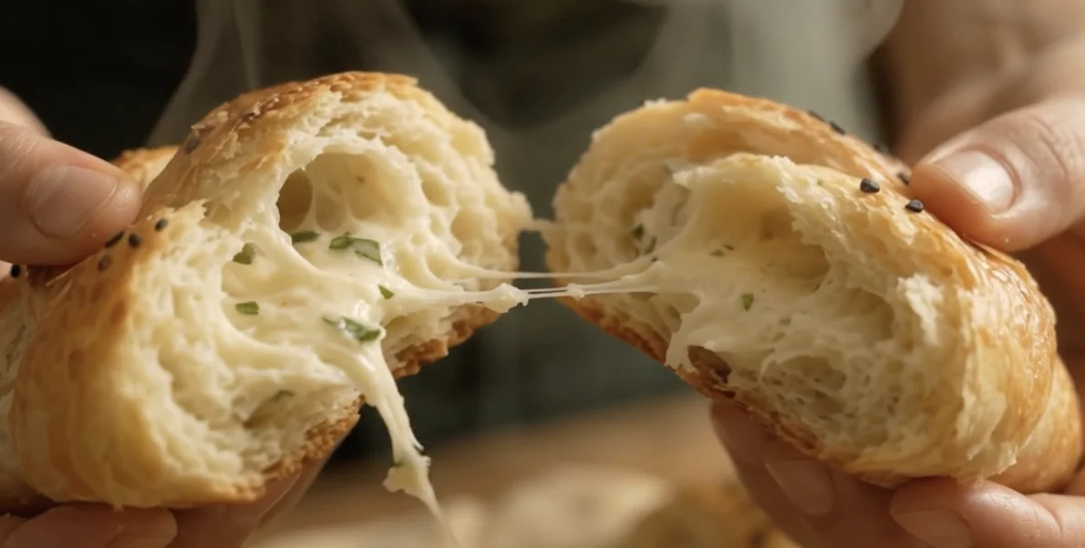 Braided Cheese-Stuffed Pastries (Fatayer / Pide Rolls)