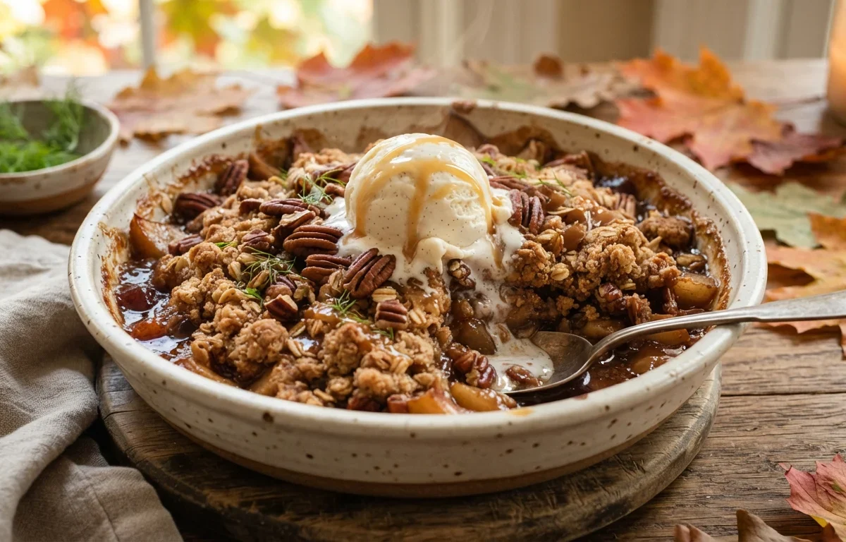 Fennel & Pear Fall Crisp
