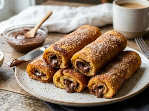 Nutella French Toast Roll-Ups