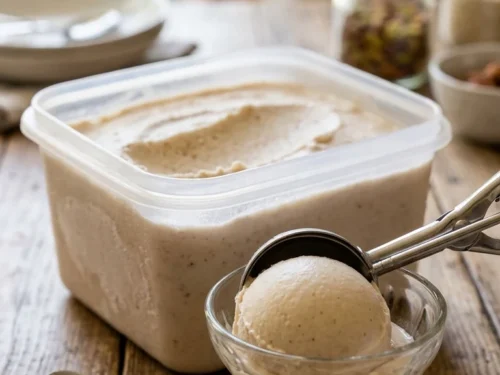 Creamy Banana and Dry Fruit Ice Cream