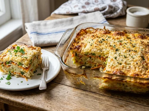 Cozy Cabbage and Vegetable Casserole