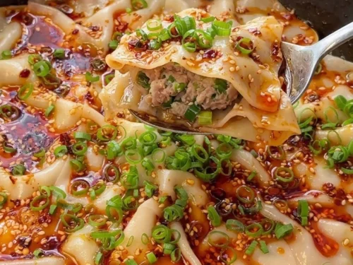 Stove Top Dumpling Lasagna