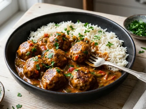 Creamy Cajun Meatballs