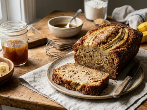 The Ultimate Moist Banana Bread Recipe with Brown Butter