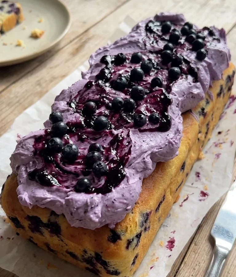 Blueberry Mascarpone Cake