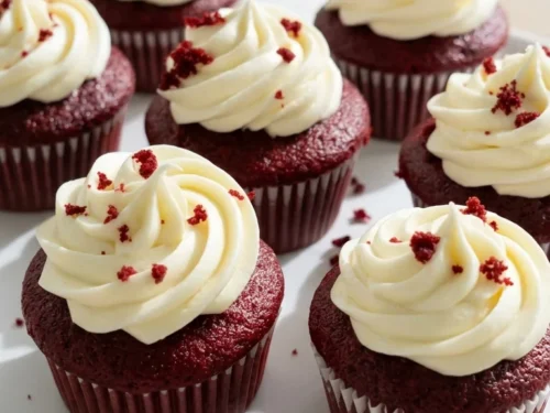 Classic Red Velvet Cupcakes