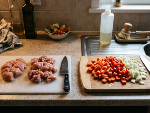 Cutting Board Safety: How to Avoid Cross-Contamination in a Home Kitchen