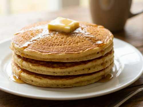 Fluffy Pancakes from Scratch: A Simple Recipe with Tall, Tender Results